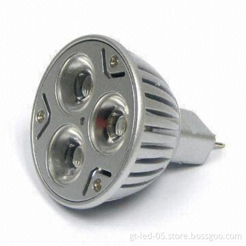 MR16 LED Spotlight Light with Power of 3W and High Lumens
